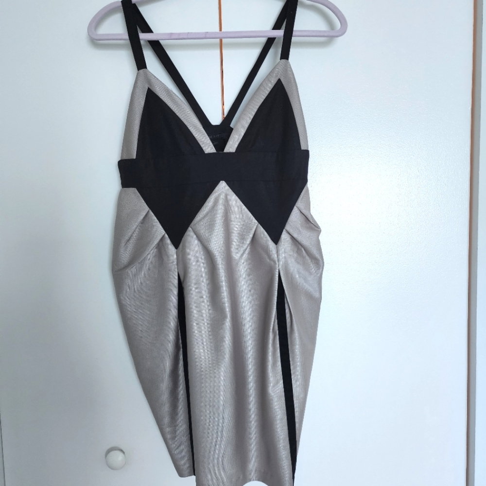 Blaque label balloon dress with pockets